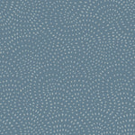 Twist is a modern blender cotton fabric from Dashwood studios with small spots available in many striking shades. This being the Cadet blue colourway. Available in store and online at Fabric Focus Edinburgh.