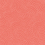 Twist is a modern blender cotton fabric from Dashwood studios with small spots available in many striking shades. This being the Coral pink colourway. Available in store and online at Fabric Focus Edinburgh.