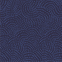 Twist is a modern blender cotton fabric from Dashwood studios with small spots available in many striking shades. This being the Indigo blue colourway. Available in store and online at Fabric Focus Edinburgh.