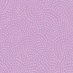 Twist is a modern blender cotton fabric from Dashwood studios with small spots available in many striking shades. This being the Lilac colourway. Available in store and online at Fabric Focus Edinburgh.