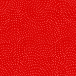 Twist is a modern blender cotton fabric from Dashwood studios with small spots available in many striking shades. This being the Red colourway. Available in store and online at Fabric Focus Edinburgh.