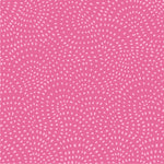 Twist is a modern blender cotton fabric from Dashwood studios with small spots available in many striking shades. This being the Rose pink colourway. Available in store and online at Fabric Focus Edinburgh.