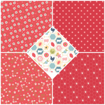 Fat Quarter Bundles.  Beautifully co-ordinated fabrics for all of your sewing projects. Each fat quarter measures approx 50cm x 56cm. Great for cushions, bags, quilts, patchwork, dolls clothes, bunting, crafts and SEW much more! This collection features Sunshine Chamomile with 5 floral designs in shades of red.