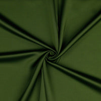 A beautiful soft polyester satin that has a subtle sateen sheen rather than a high gloss finish usually associated with satins. Because of this it has a high-end expensive look. Perfect for evening wear and day wear alike! This being the gorgeous Hunter green colourway.  Sold in half meter lengths at Fabric Focus.