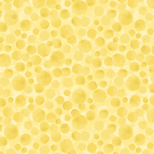 Great blender collection, now available in 37 permanent shades. Old favourites are there along with the colours that are most in demand. With 7 shades in each ‘Bumbleberries’ they are a fabulous blender to match any sewing project. This is the Lemon colourway. Available to buy in quarter metre increments