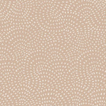 Twist is a modern blender cotton fabric from Dashwood studios with small spots available in many striking shades. This being the beige Pebble colourway. Available in store and online at Fabric Focus Edinburgh.