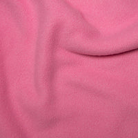 anti pil fleece. pink. Fabric Focus