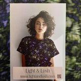 tie dye viscose twill