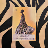 Viscose Twill - Neutral Zebra by Light & Lush