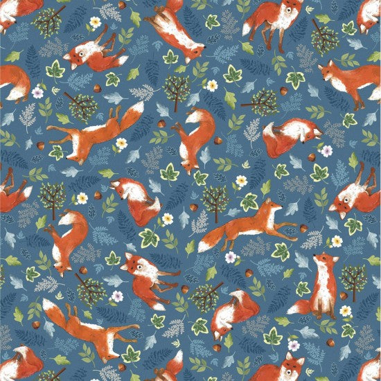 British Woodland Friends are showcased in this beautiful and adorable mini collection by Nutex. This showcasing red foxes.