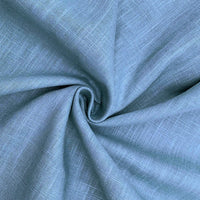 Ramie Cotton Linen-Handle is a versatile and durable and far cheaper alternative to linen versions. This being the fashionable teal colourway.  