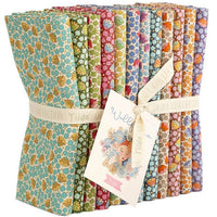 Fat Quarter Bundles. Each fat quarter measures approx 45cm x 56cm.
The new collection from Tlda of lovely blender flowers - Wallflower. Sold at Fabric Focus