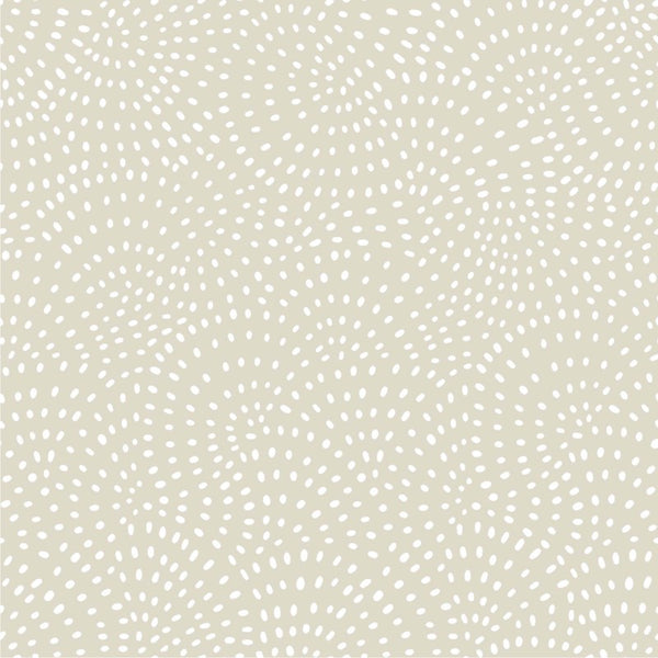 Twist is a modern blender cotton fabric from Dashwood studios with small spots available in many striking shades. This being the soft Almond colourway. Available in store and online at Fabric Focus Edinburgh.