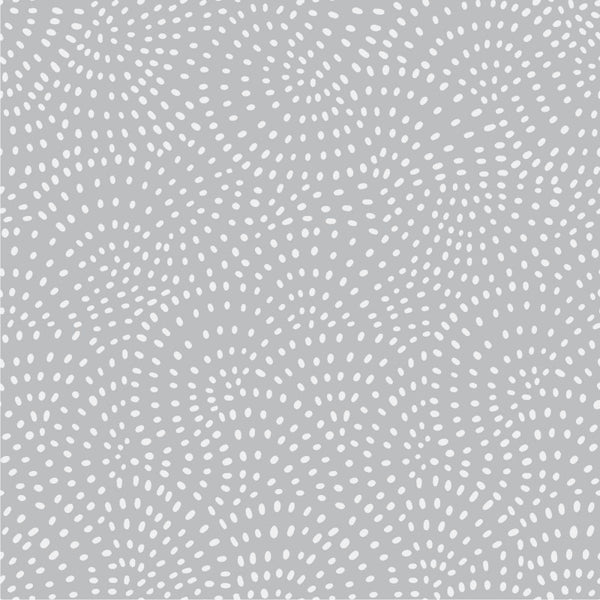 Twist is a modern blender cotton fabric from Dashwood studios with small spots available in many striking shades. This being the Smoke colourway. Available in store and online at Fabric Focus Edinburgh.