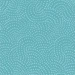 Twist is a modern blender cotton fabric from Dashwood studios with small spots available in many striking shades. This being the Teal colourway. Available in store and online at Fabric Focus Edinburgh.