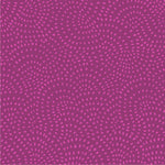 Twist is a modern blender cotton fabric from Dashwood studios with small spots available in many striking shades. This being the Violet colourway. Available in store and online at Fabric Focus Edinburgh.