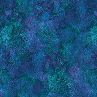 Stonehenge Gradations embodies an extensive range of basic stone textures.  The progression of colour and value in each palette can be used alone or in combination with other palettes. This being Midnight Light dark from the Midnight colour story. Available to buy in quarter metre increments at Fabric Focus.