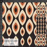 Viscose Twill - Tribal Shields by Light & Lush