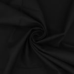 Washed 100% Cotton Canvas available in 20 shades, This being the classic black colourway
Available to buy in half metre increments at Fabric Focus Edinburgh