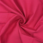 Washed 100% Cotton Canvas available in 20 shades, This being the cerise pink colourway
Available to buy in half metre increments at Fabric Focus Edinburgh