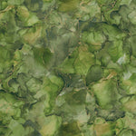Beautiful bright marbled print with metallic detail throughout. This being olive colourway. Available to buy in quarter metre increments at Fabric Focus.