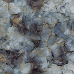 Beautiful bright marbled print with metallic detail throughout. This being grey Smoke colourway. Available to buy in quarter metre increments at Fabric Focus.