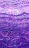 Stonehenge Ombre with a progression of colour from light to dark across the width in the purple Mystic colourway. Sold at Fabric Focus Edinburgh