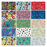 Fat Quarter Bundle - Modern Mushrooms by Benartex (15)