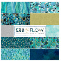 Fat Quarter Bundles.  Beautifully co-ordinated fabrics for all of your sewing projects.
Each fat quarter measures approx 50cm x 56cm.
Great for cushions, bags, quilts, patchwork, dolls clothes, bunting, crafts and
SEW much more! This collection features the Ebb & Flow collection.