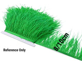Ostrich Feather Trim - Orange