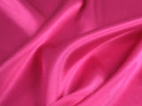 Gorgeous viscose satin in gorgeous magenta pink shade from Fabric Godmother and available at Fabric Focus Edinburgh