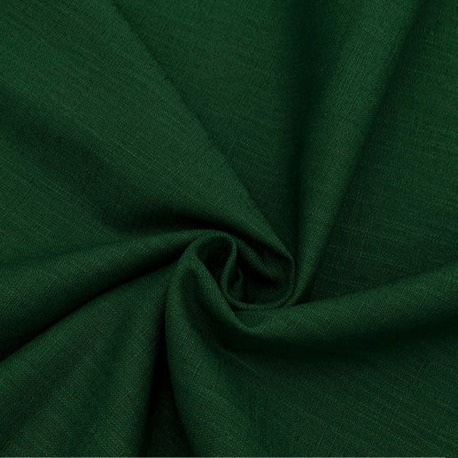 Ramie Cotton Linen-Handle is a versatile and durable and far cheaper alternative to linen versions. This being the green shamrock colourway.  