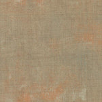 A beige with hints of terracotta grunge print. Grunge Basics from Moda Fabrics is one of our favorite blenders ever! Grunge is great for adding that little extra something to a quilt, like texture and depth.  Available in quarter metre increments at Fabric Focus.