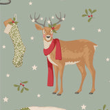 Fat Quarter Bundle - Merry Little Christmas Duckegg by Tilda (5)
