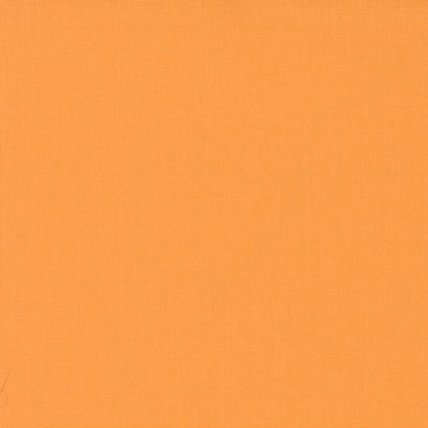 Bella Solid Amelia Apricot orange fabric swatch 
