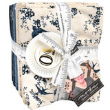 Fat Quarter Bundles. Each fat quarter measures approx 45cm x 56cm.
The new collection, Bluebirds Nest by Kansas Troubles for Moda. Sold at Fabric Focus