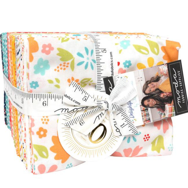 fat quarter bundle of Delightfully Yours from Sherri and Chelsi from Moda Fabrics. 36 different designs.