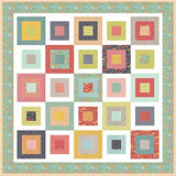 Quilt pattern book cover titled 'Eclairs' by Sherri McConnell with colorful quilt design on a beige background.