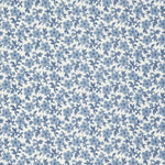 Denim & Daisies blue daisies on a white background from Fig Tree Co for Moda. Sold in quarter metre increments.