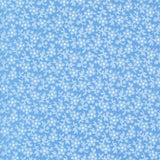 Denim & Daisies white ditzy floral on a blue background from Fig Tree Co for Moda. Sold in quarter metre increments.