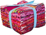 Fat Quarter Bundles. Each fat quarter measures approx 50cm x 56cm.
This collection from Kaffe Fassett is a selection of pinks and red in florals and geometrics.