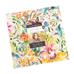 Fabric bundle of 42 10-inch squares of the collection Eufloria by Create Joy Project for Moda. Available to buy in store and online at Fabric Focus Edinburgh.