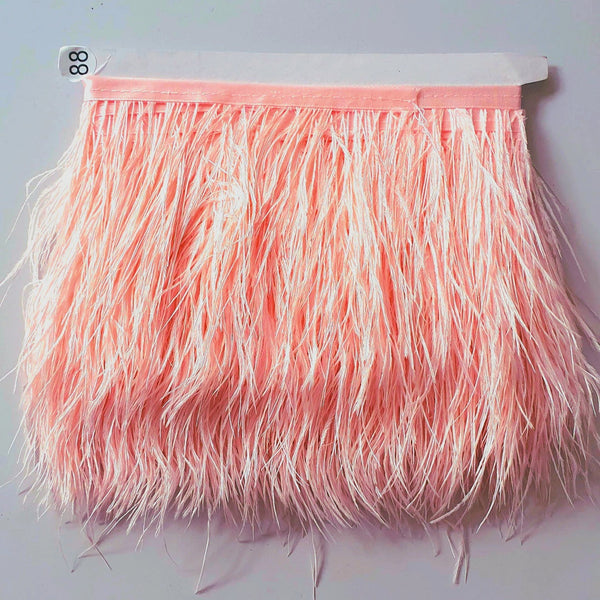 Ostrich Feather Trim - Pale Pink