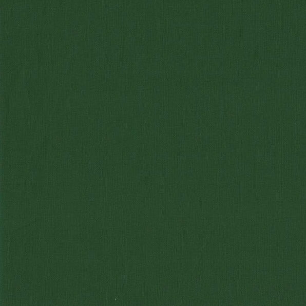 Spectrum Plain. J08 Dark Green. 100% cotton. MakowerUK. Fabric Focus