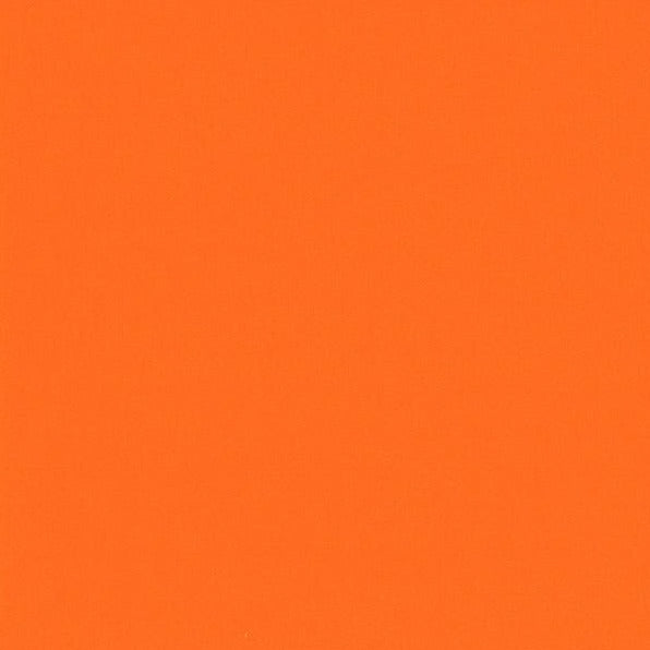 Spectrum Solid. N47 Bright Orange. Makower UK. Fabric Focus