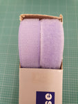 hook and loop fastener tape. velcro. lilac. Fabric Focus