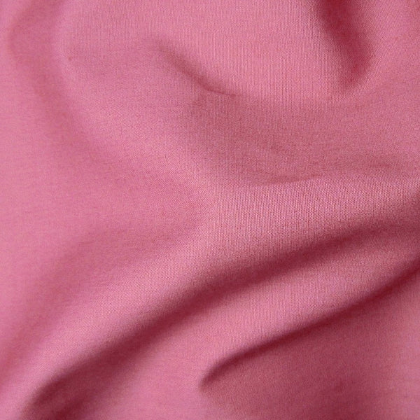 cotton poplin. raspberry. Fabric Focus