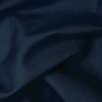 cotton poplin. navy blue. Fabric Focus