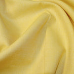 Cotton Chambray. Yellow. Fabric Focus