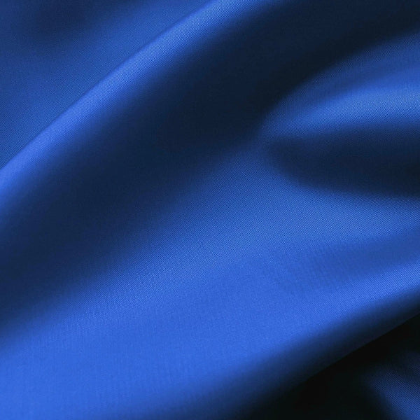 anti static dress lining. royal blue. Fabric Focus